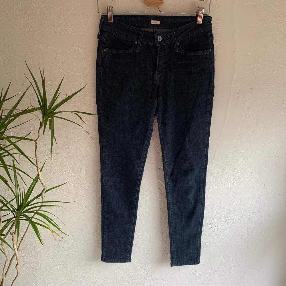 Levi’s | Skinny Dark Wash Legging Jeans - W28 X L32 - Picture 7 of 8
